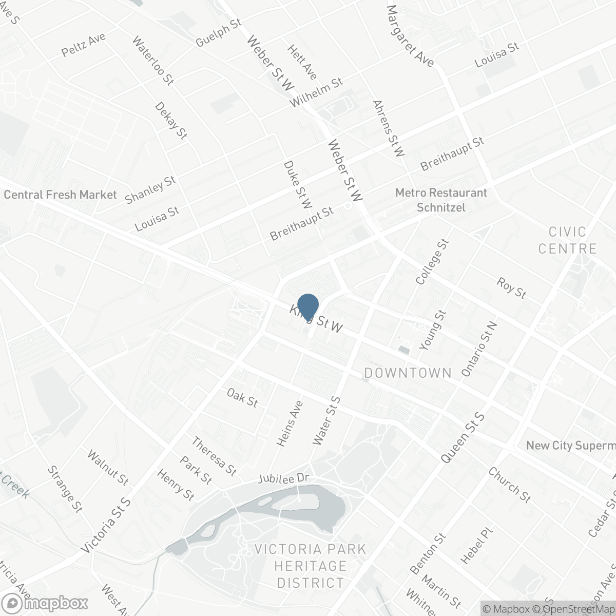 102 - 404 KING STREET W, Kitchener, Ontario N2G 4Z9